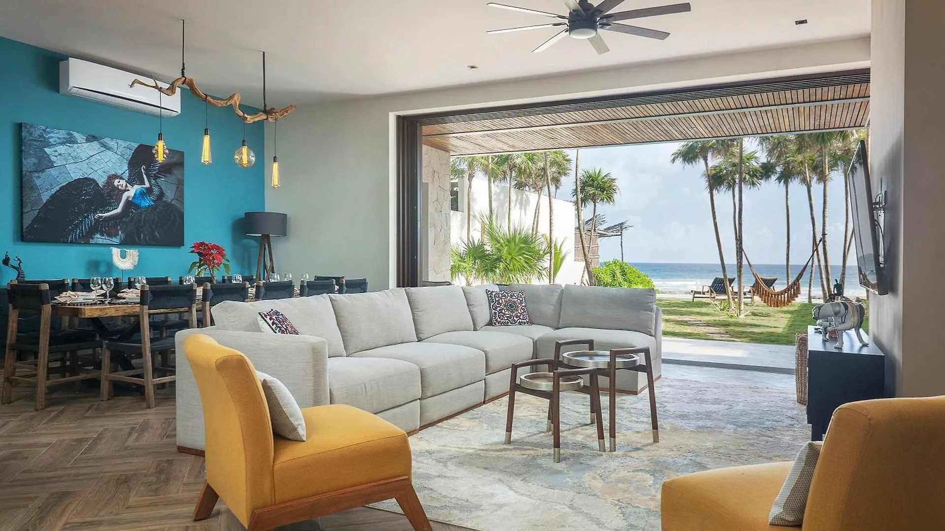 빌라 Oceanview 8Br Luxury Double Villa, Concierge &Pools-Tankah Bay Tancah
